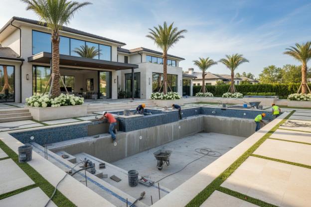 Quanto costa costruire una piscina?