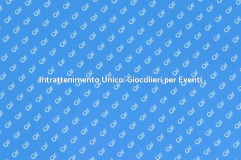 Giocoliere per Matrimoni ed Eventi