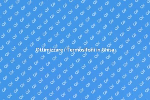 Termosifoni in Ghisa: Guida alla Regolazione