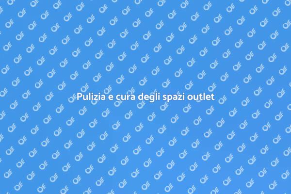Creare un outlet accogliente e pulito