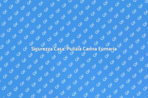 Pulire la Canna Fumaria per Sicurezza