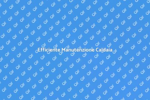 Manutenzione Caldaia a Condensazione