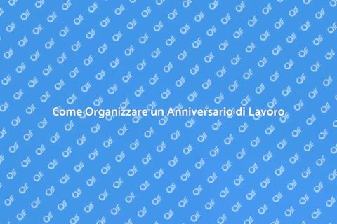 Festa per un Anniversario di Lavoro