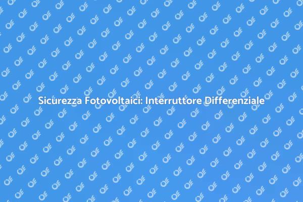 Proteggi i Tuoi Impianti con Sicurezza