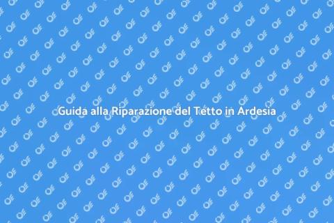 Riparazione Tetto in Ardesia