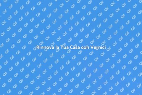 Vernice per Pareti Esterne: Guida