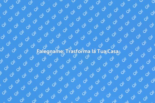 Falegname: Design e Creatività per Te