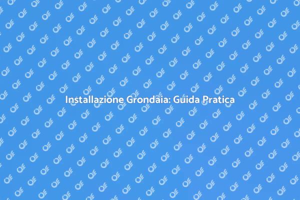 Come Installare una Grondaia in Plastica