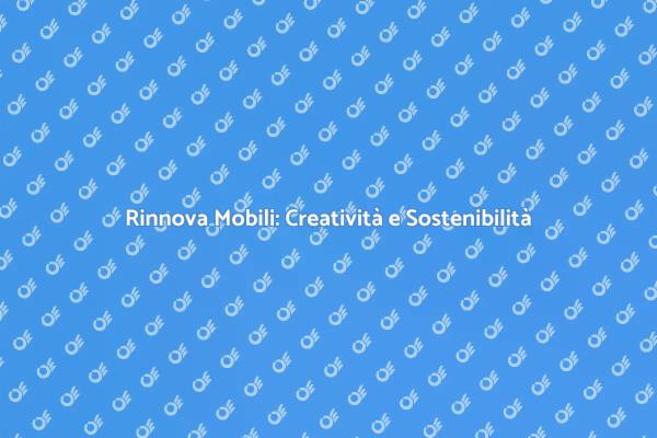 Riparazione Mobili: Rinnova e Sostenibilità