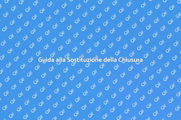 Sostituzione Chiusura Ghigliottina Facile