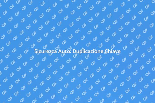 Chiavi Codificate: Sicurezza e Comodità