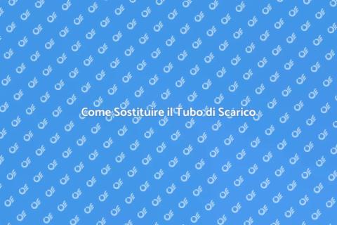 Sostituzione Tubo Scarico Lavello