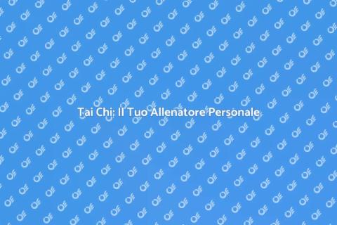 Personal Trainer per Tai Chi
