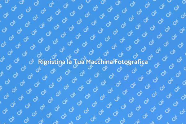 Rinnova i Tuoi Ricordi Fotografici