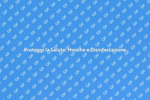 Disinfestazione Mosche Struttura Sanitaria