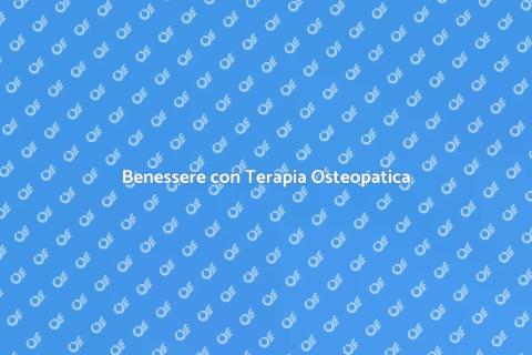 Terapia Osteopatica Personalizzata