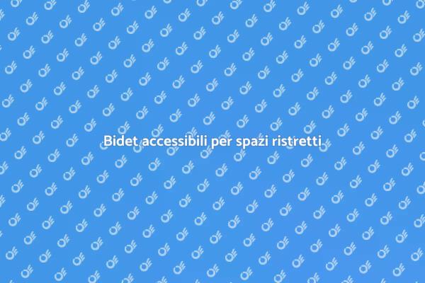 Scegliere un bidet per disabili