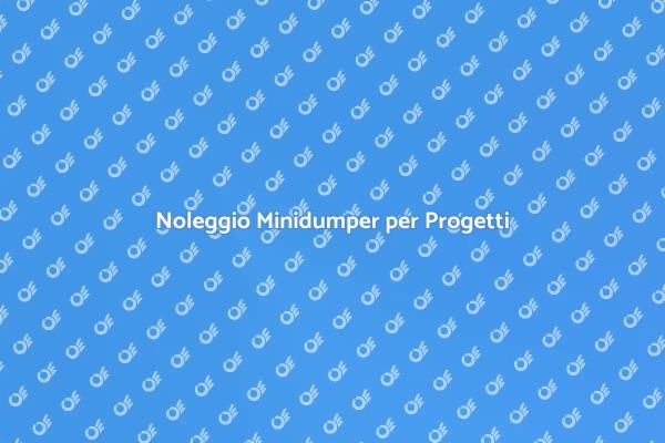 Minidumper: L'Alleato Ideale per Ristrutturare