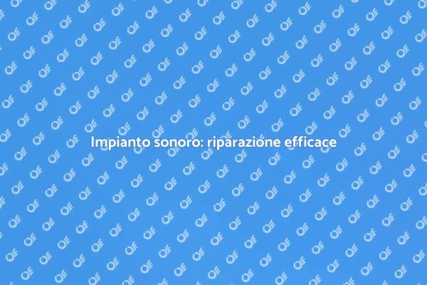 L'importanza del suono nei locali