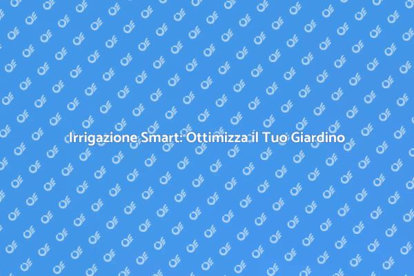 Giardinaggio Efficiente con Timer Automatico