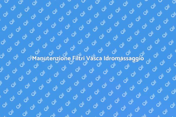Guida alla Pulizia dei Filtri Vasca