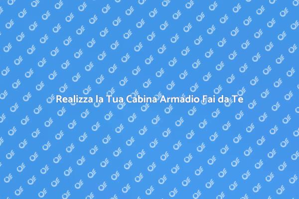 Guida alla Cabina Armadio in Cartongesso