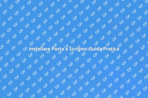 Eleganza e Funzionalità: Porte a Scrigno