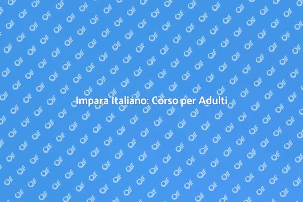Trasforma la Tua Vita con l'Italiano