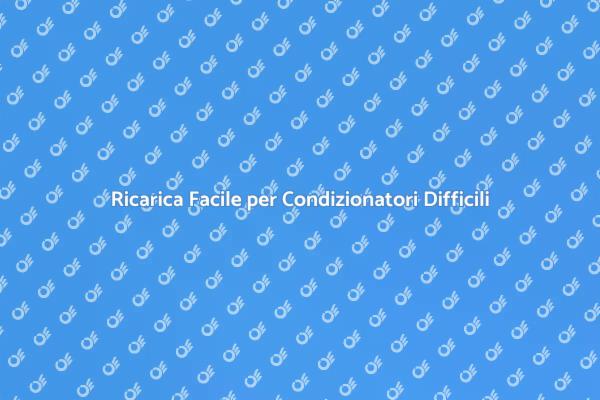 Ricarica Condizionatori con Accesso Difficile