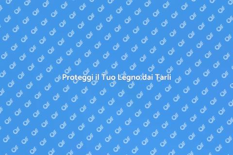 Trattamento Antitarli Ecocompatibile