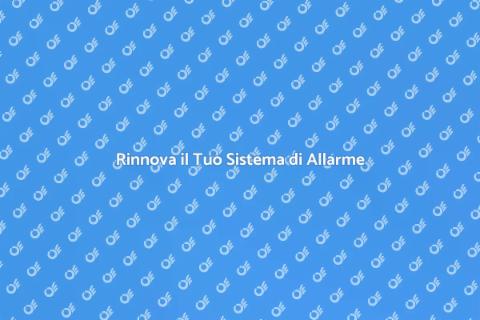 Aggiornamento Sistema di Allarme