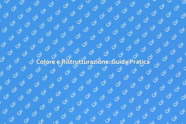 Ristrutturare con Colore: Guida Essenziale
