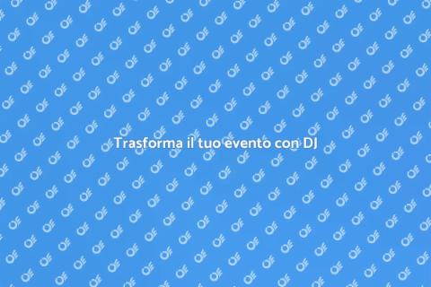 Pacchetto Audiovisivo per DJ
