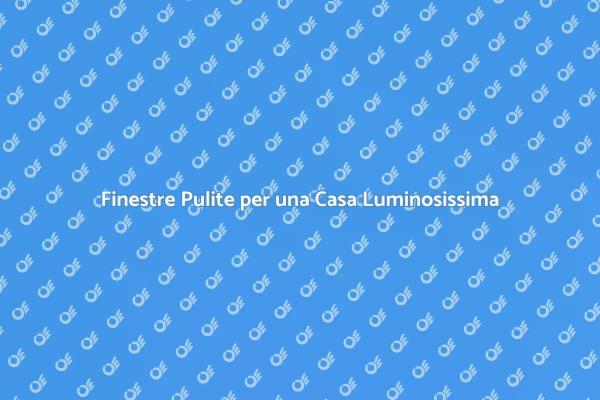 Ringiovanisci la Tua Casa con Finestre Pulite