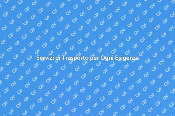 Trasporti Efficaci per Ogni Necessità