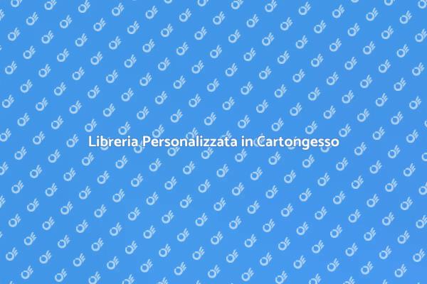 Libreria in Cartongesso: Design e Funzionalità