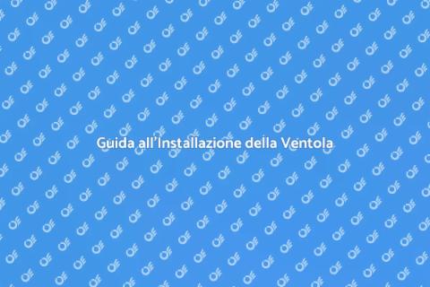 Installare Ventola Asciugatrice