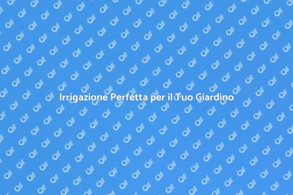 Guida all'Irrigazione Efficiente