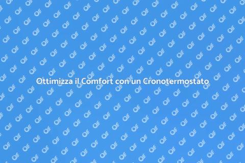 Cronotermostato da Incasso: Comfort