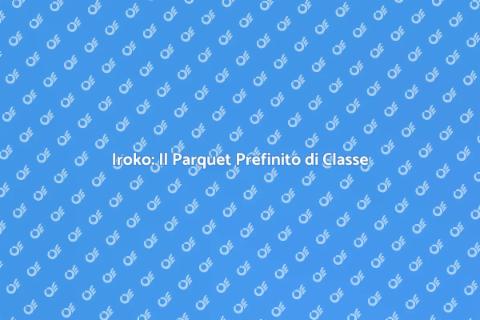 Parquet Prefinito in Iroko: Eleganza