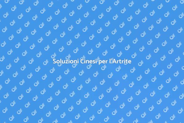 Medicina Cinese e Artrite: Scopri di più