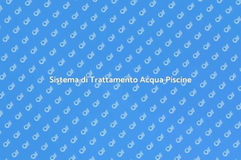 Trattamento Acqua Piscine con Resine