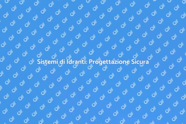 La Sicurezza nei Sistemi di Idranti