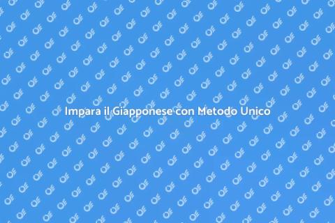 Corso di Giapponese Innovativo