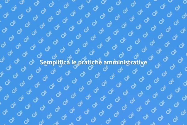 Facile disbrigo pratiche amministrative