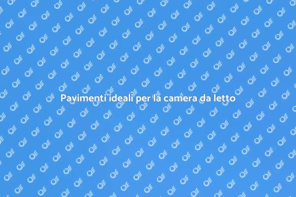 Trasforma il pavimento della tua camera