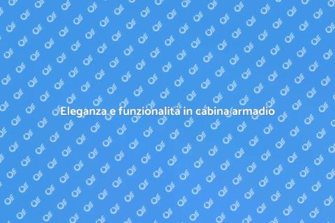 Cabina armadio su misura laccata