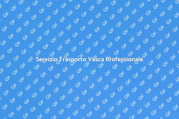 Trasporto Vasca: Sicurezza e Professionalità