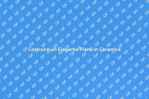 Piano Lavoro in Ceramica Smaltata