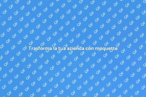 Ristrutturare un'azienda con moquette